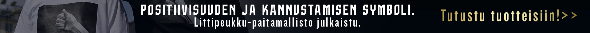 Uusi Littipeukku-paitamallisto nyt julkaistu! Siirry ostoksille >>