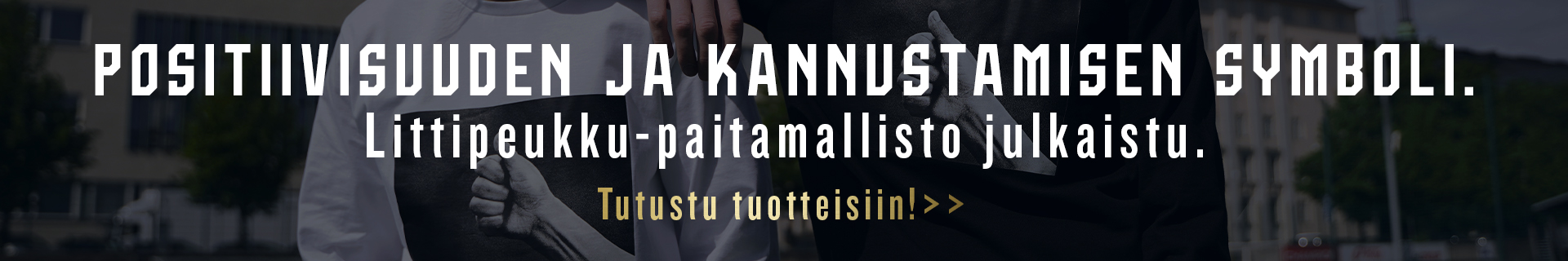 Uusi Littipeukku-paitamallisto nyt julkaistu! Siirry ostoksille >>