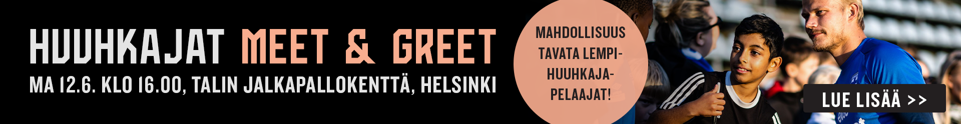 Huuhkajat Meet & Greet - Lue lisää tästä!