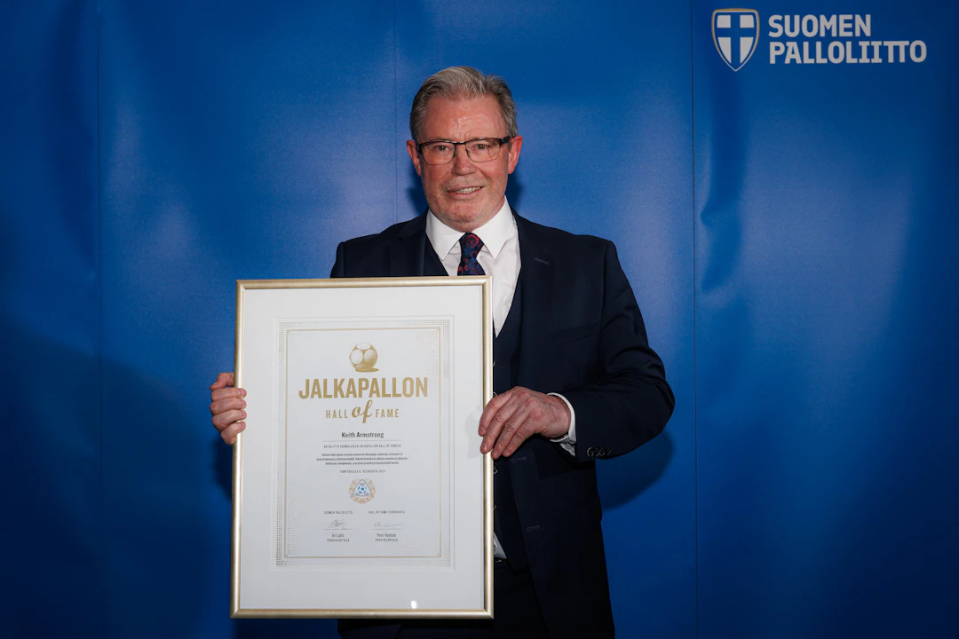 Keith Armstrong nimettiin Hall of Fameen Tampereella.