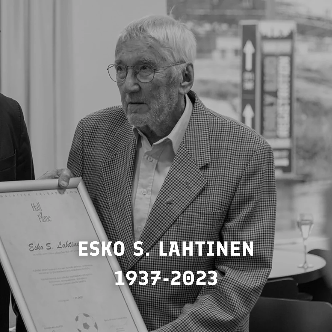 Esko S. Lahtinen on poissa