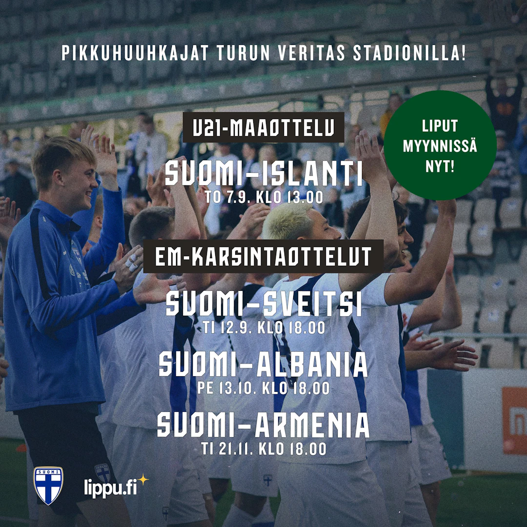 Pikkuhuuhkajat pelaa syksyllä neljästi Turussa.