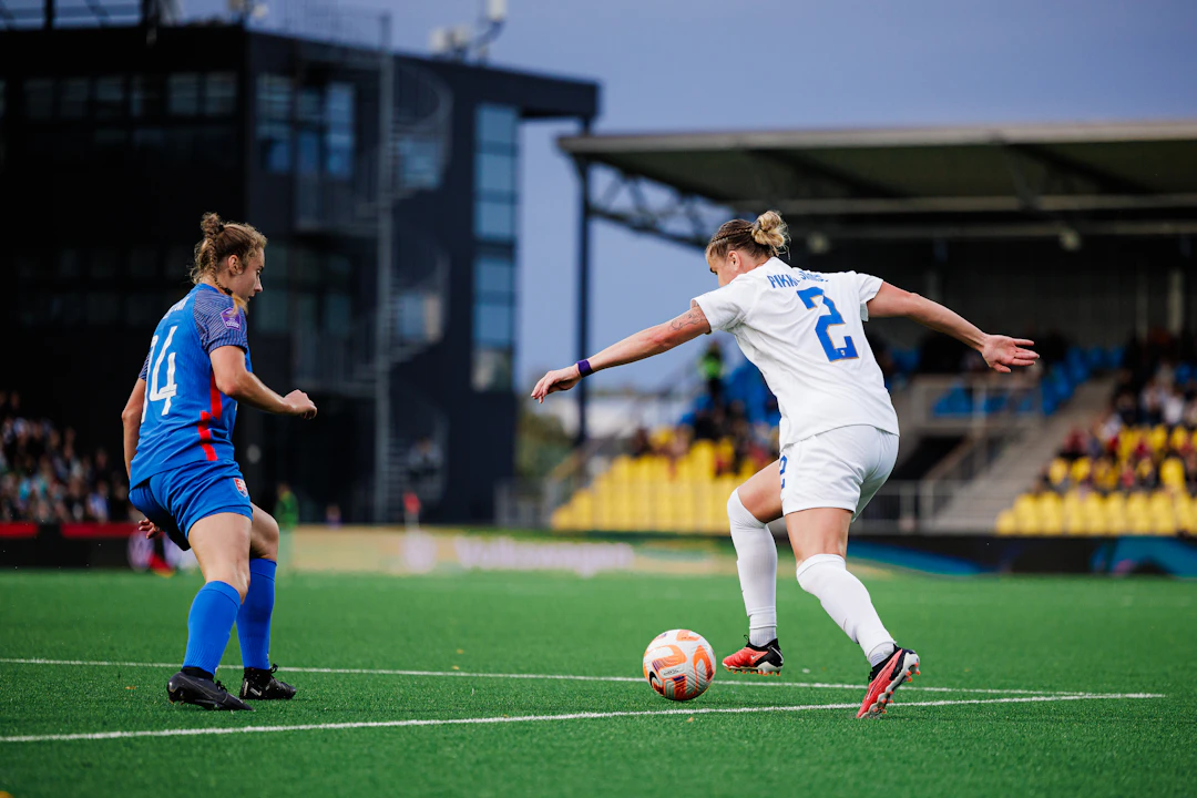 Elli Pikkujämsä Nations Leaguen ottelussa Turussa syyskuussa 2023.