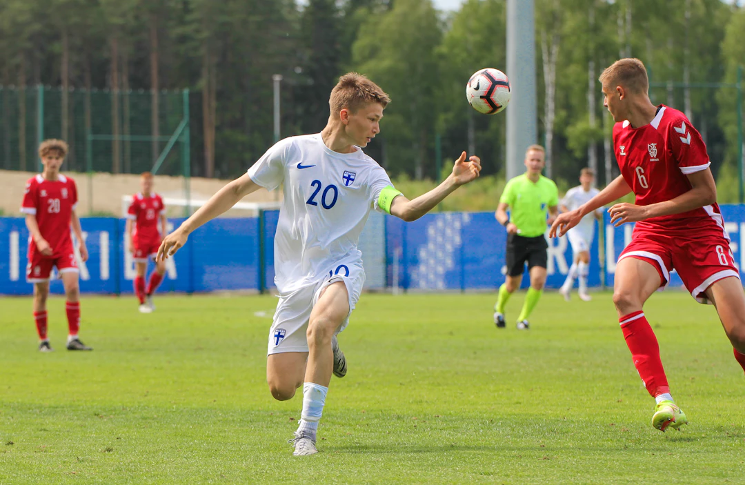 Rene Kähkönen pelasi kesän 2022 Baltic Cupin kaikissa otteluissa. Kuva Liettua-voitosta.