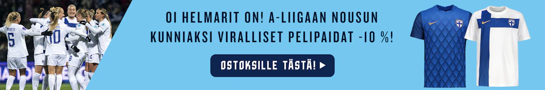 Helmareiden voiton kunniaksi pelipaidat -10 %!