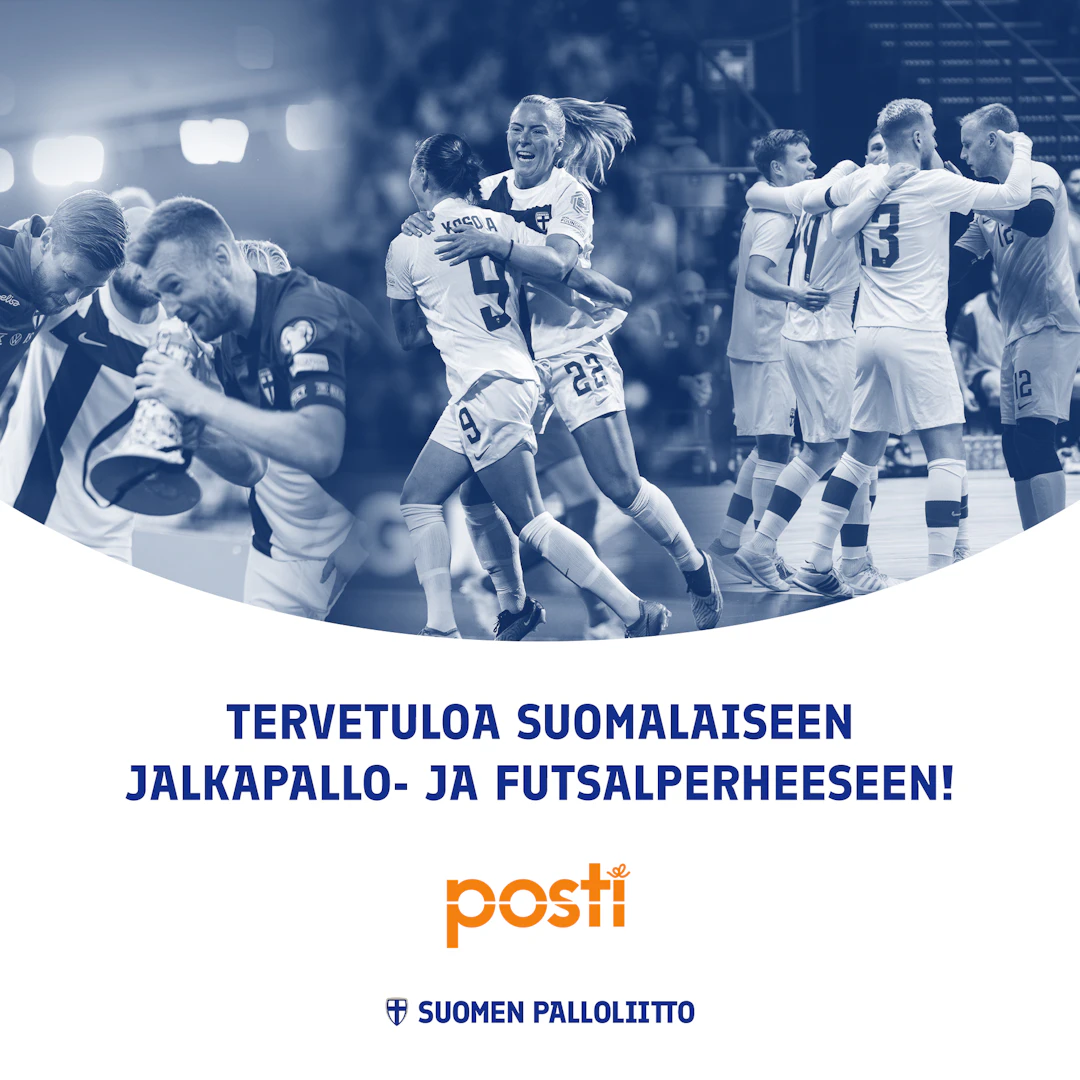 Postista Suomen Palloliiton pääyhteistyökumppani.