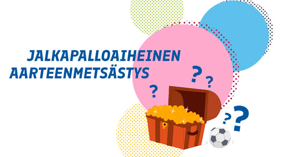 Jalkapalloaiheinen aarteenmetsästys