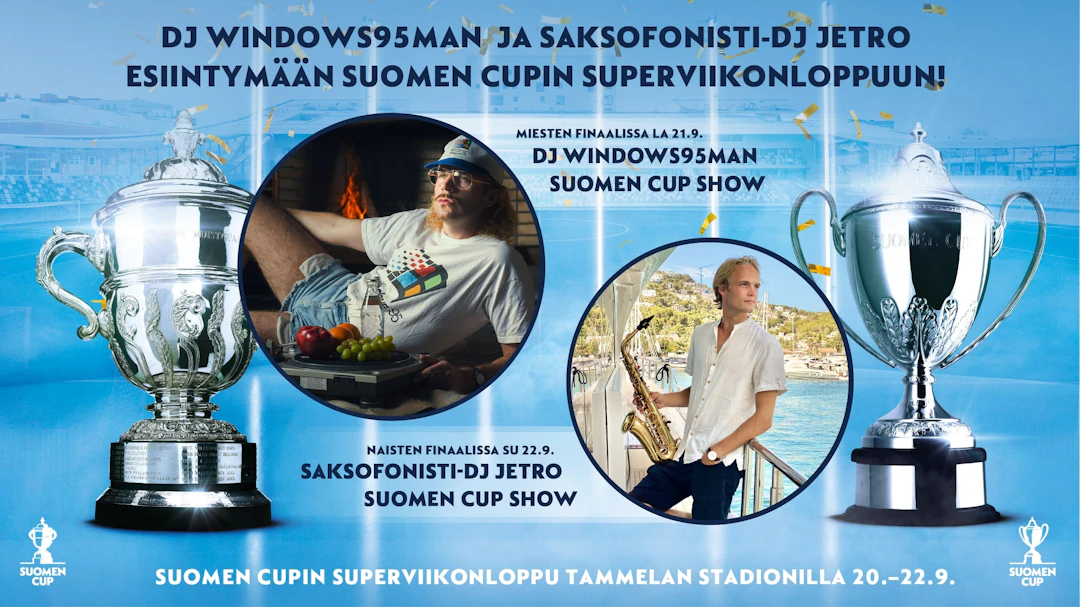 Windows95man & Saksofonisti-DJ Jetro.