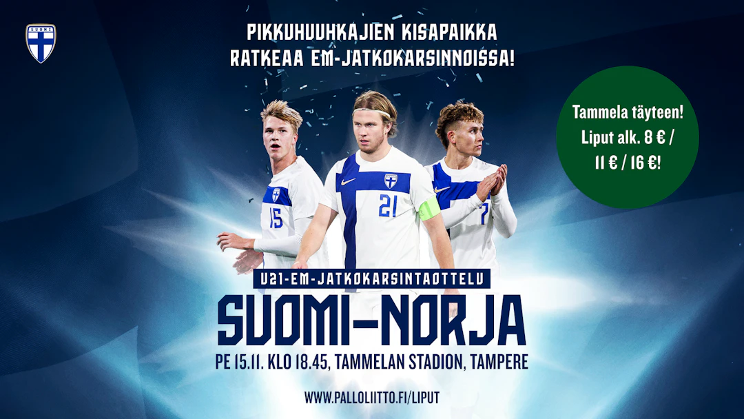 Nähdään Tammelan Stadionin perjantai-illassa!