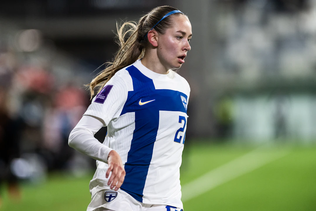 Sofia Määttä debytoi viime syksynä A-maajoukkueessa.