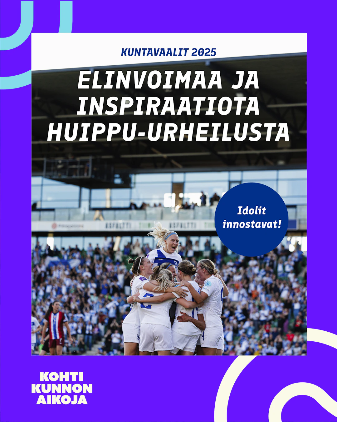 Elinvoimaa ja inspiraatiota huippu-urheilusta