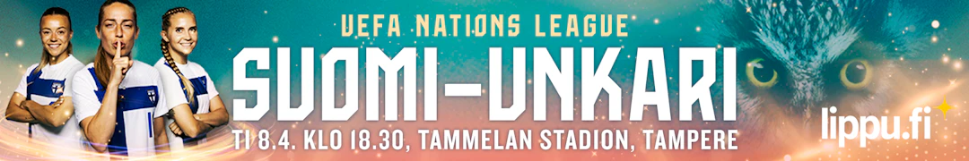 Helmarit Tammelan Stadionilla huhtikuussa! Osta liput Unkari-otteluun!
