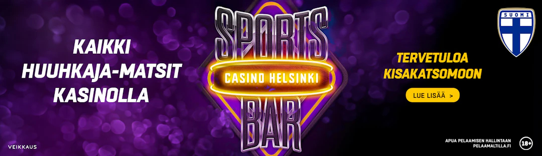 Veikkaus Huuhkajat kisakatsomomainos 2025