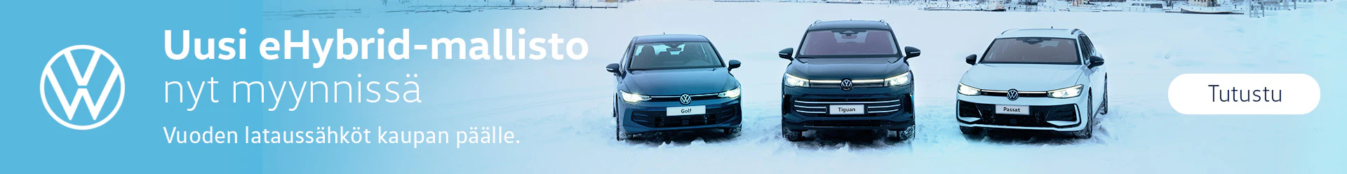 Volkswagen mainos maaliskuu 2025