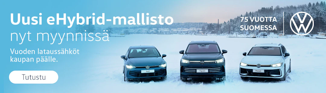 Volkswagen mainos maaliskuu 2025