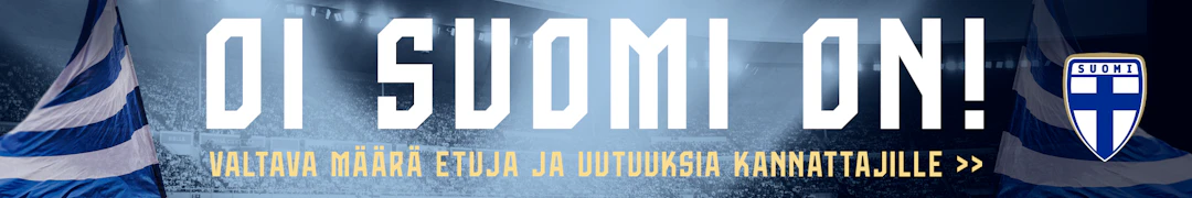 Oi Suomi on! Maajoukkueen verkkokaupassa iso määrä etuja ja uutuuksia kannattajille!