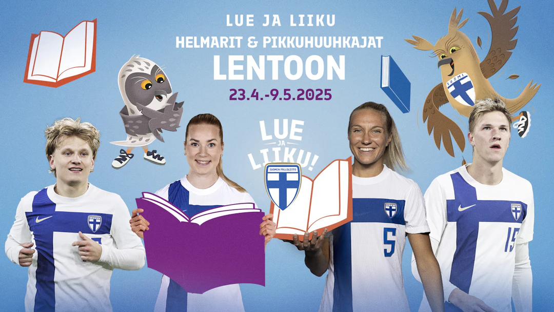 Lue ja Liiku -kampanja 2025.