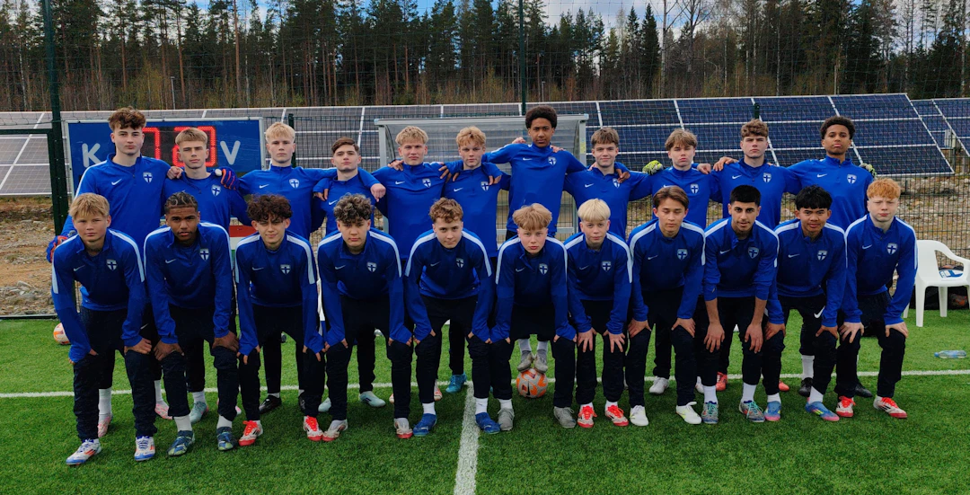 Suomen joukkue UEFA Development -turnauksessa.