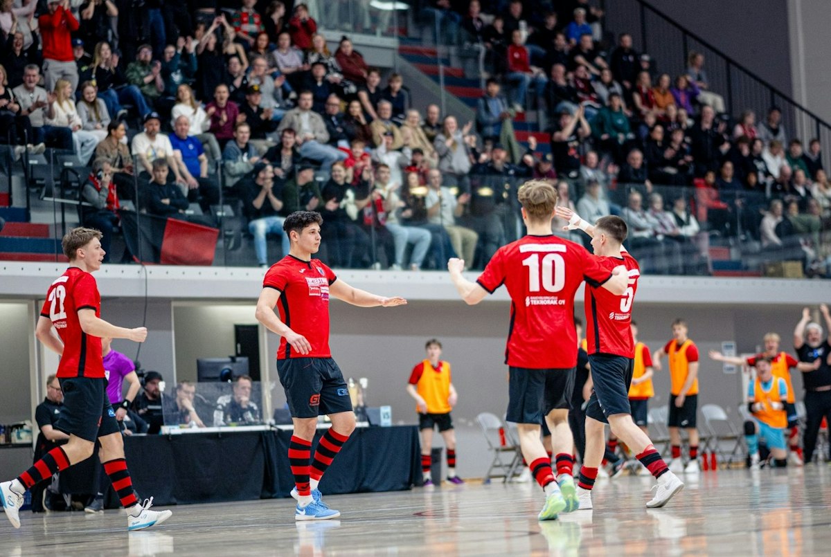 P19 Futsal-Liiga: Tervakosken Pato juhlii Suomen mestaruutta