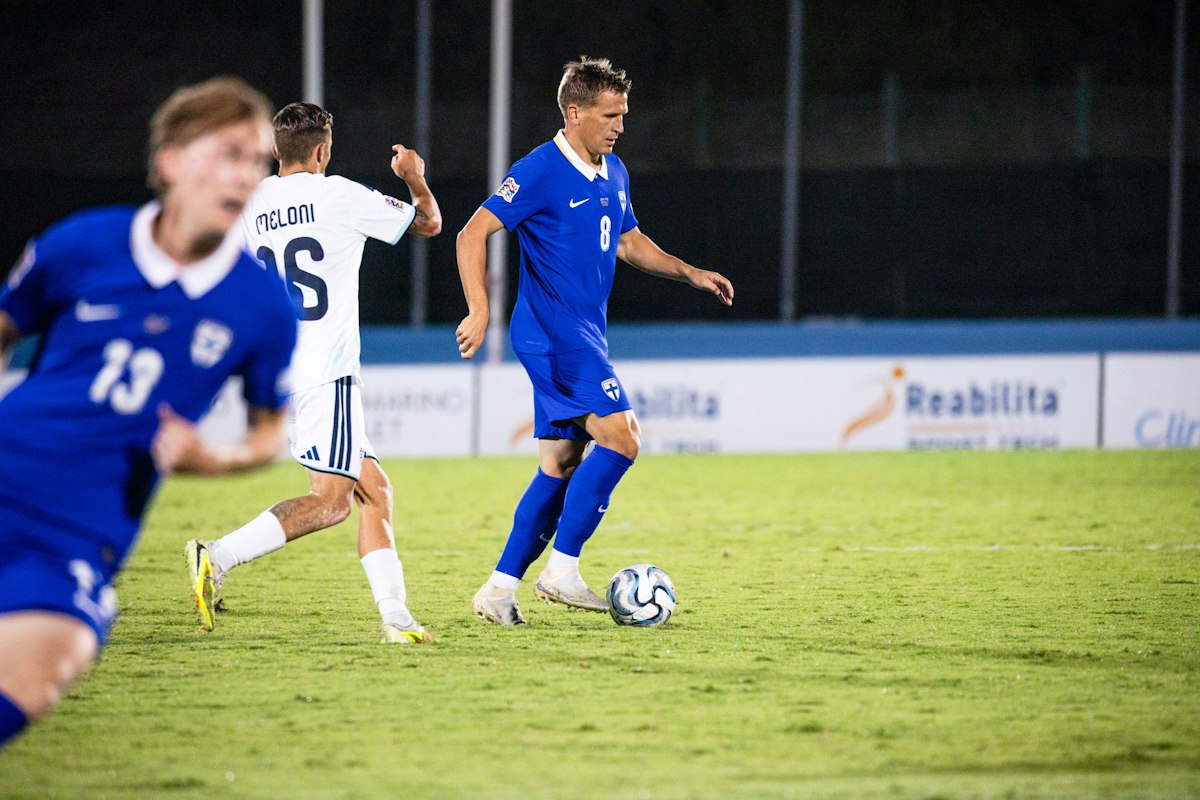 Huuhkajat etsii kolmoisvoittoa Albaniasta — photo: palloliitto.fi