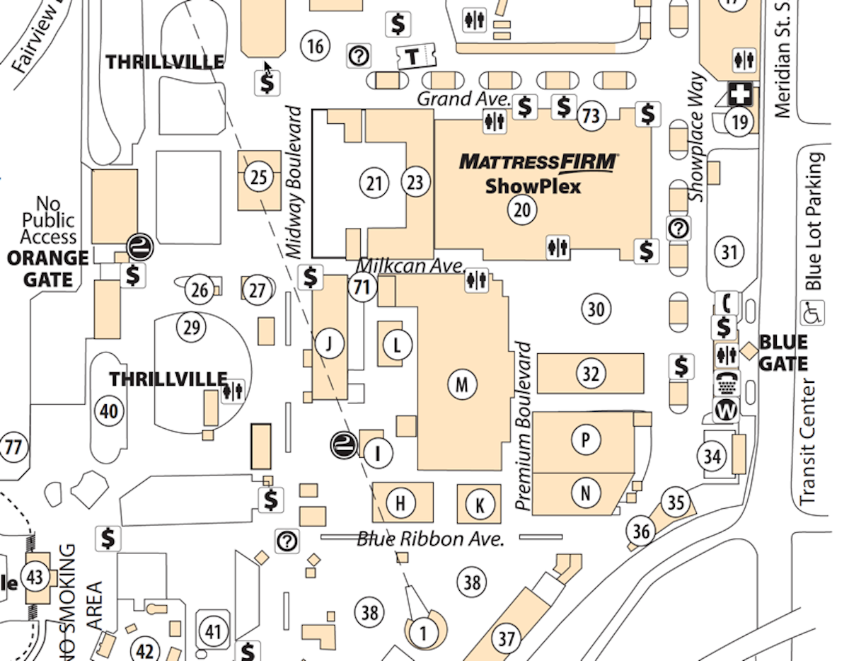 Washington State Fair Map