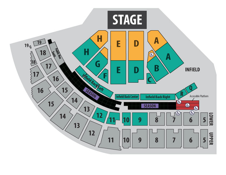 Evergreen State Fair Concert Seating Chart