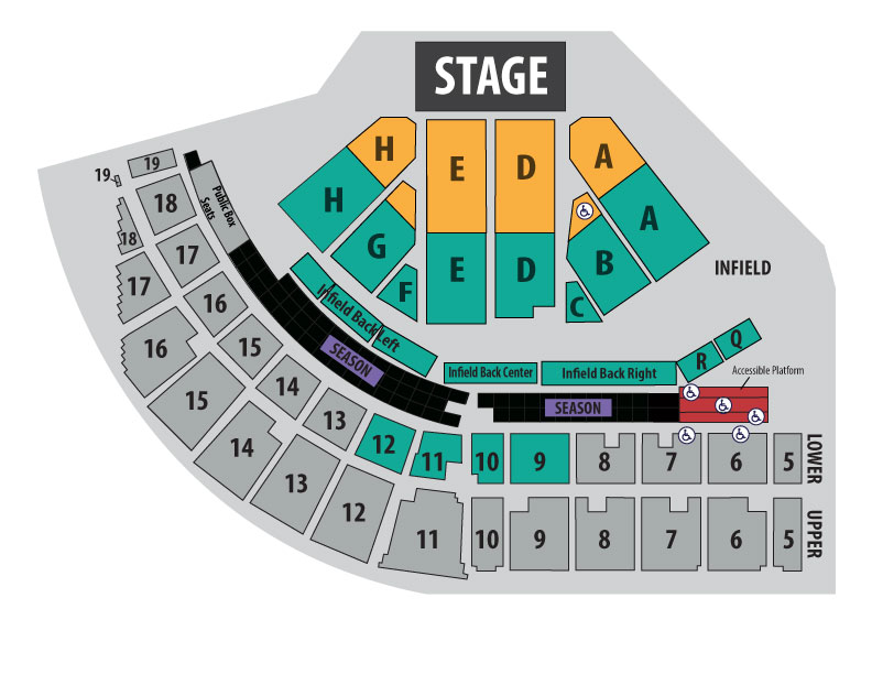 Grandstand Seating Chart Us Open