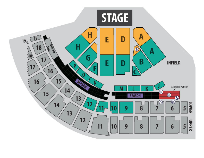 Illinois Grandstand Seating Chart