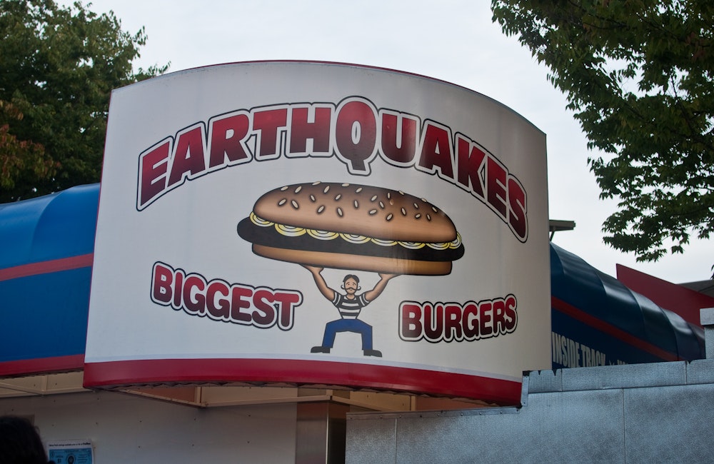 Earthquake's Biggest Burgers