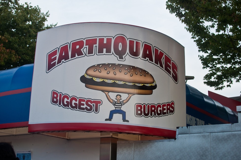 Earthquake's Biggest Burgers