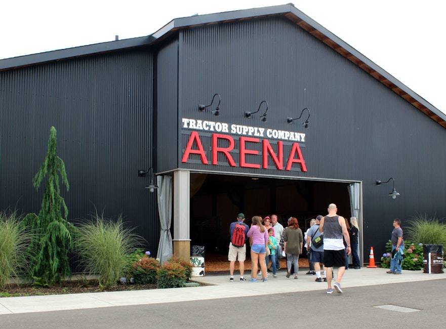Add On The Adjacent Tractor Supply Arena