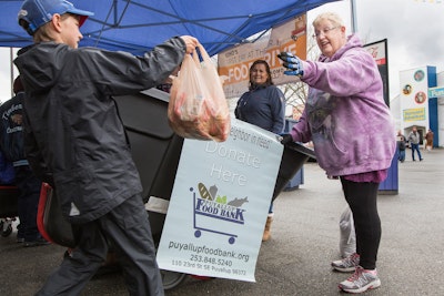 Opening Day Food Drive