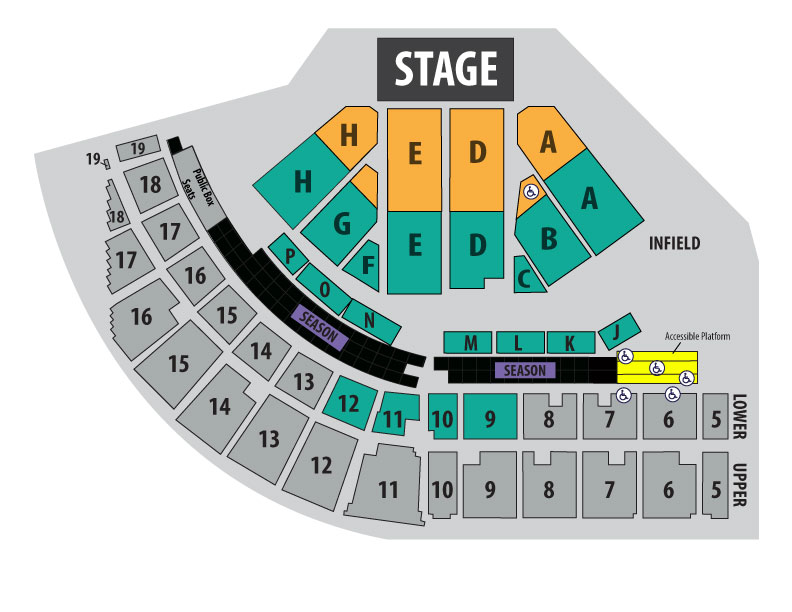 Illinois Grandstand Seating Chart