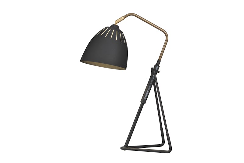 Black structure RAL9005/ rough brass