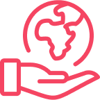 Globe Hand Icon