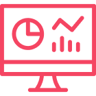 Updated red dashboard on monitor