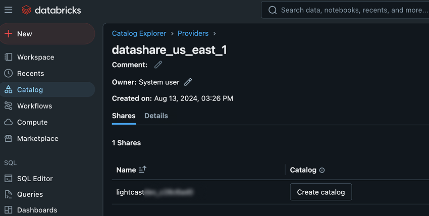 Connecting Databricks - 4 - Create a Catalog