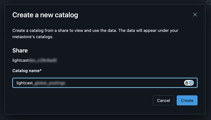 Connecting Databricks - 5 - Name the Catalog