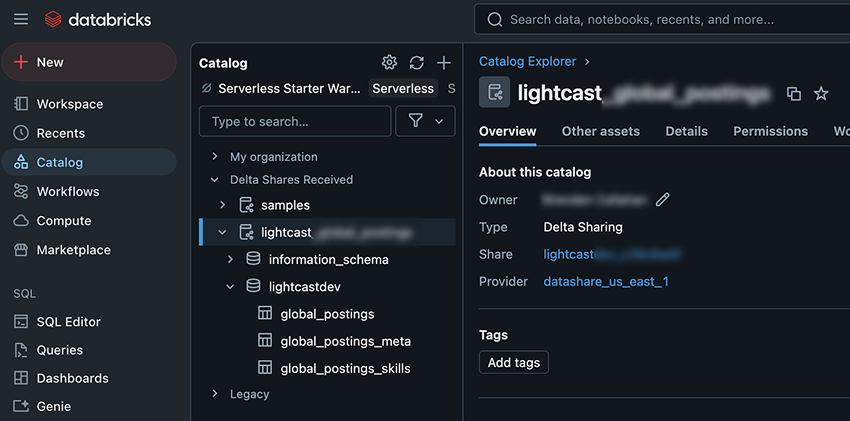 Connecting Databricks - 7 - Access Your New Catalog