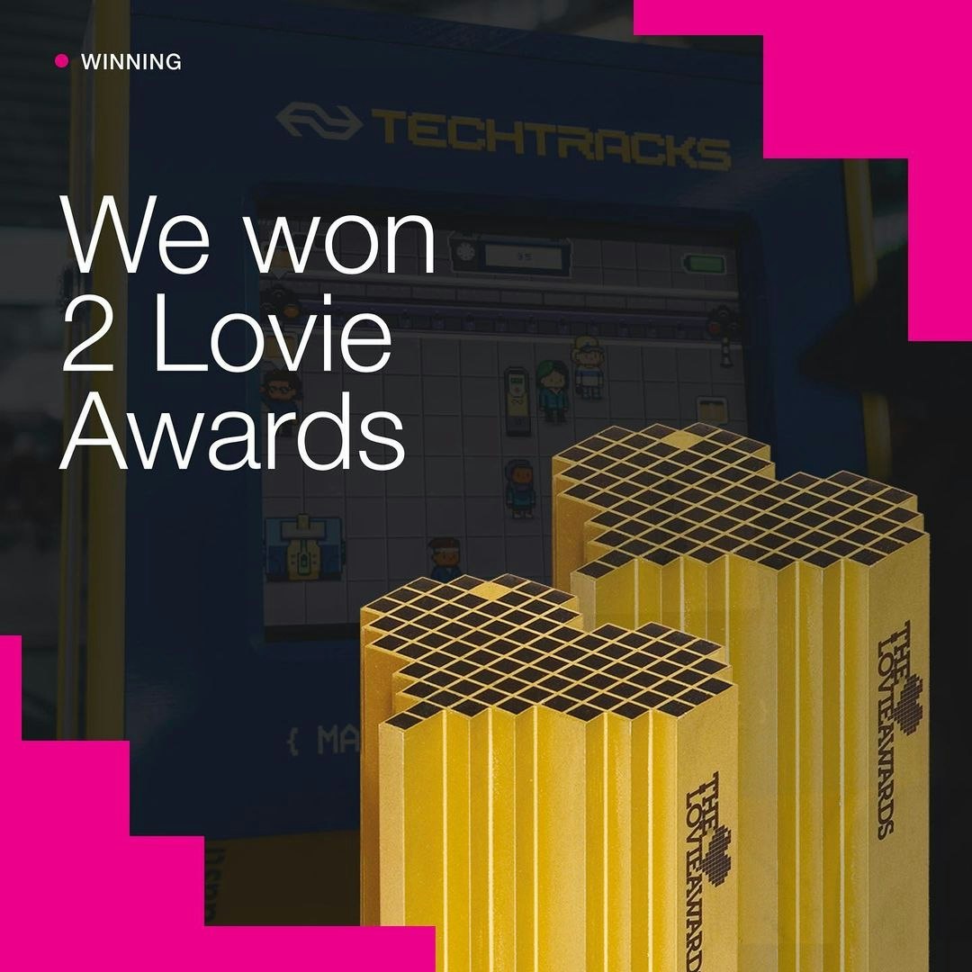 We won 2 lovie awards