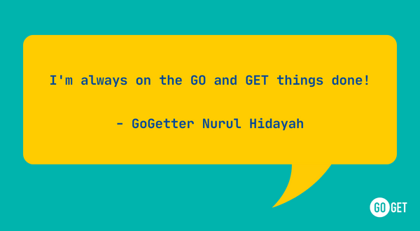 December 2021 GoGetter Spotlight: Nurul Hidayah