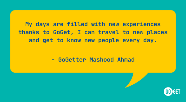 February 2022 GoGetter Spotlight: Mashood Ahmad