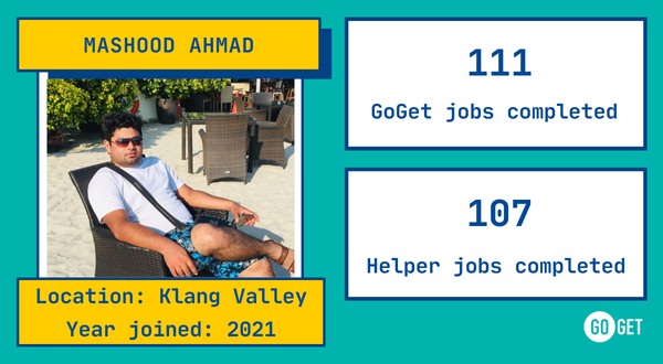 February 2022 GoGetter Spotlight: Mashood Ahmad