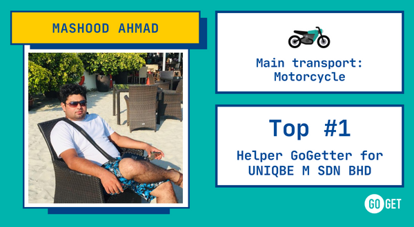 February 2022 GoGetter Spotlight: Mashood Ahmad