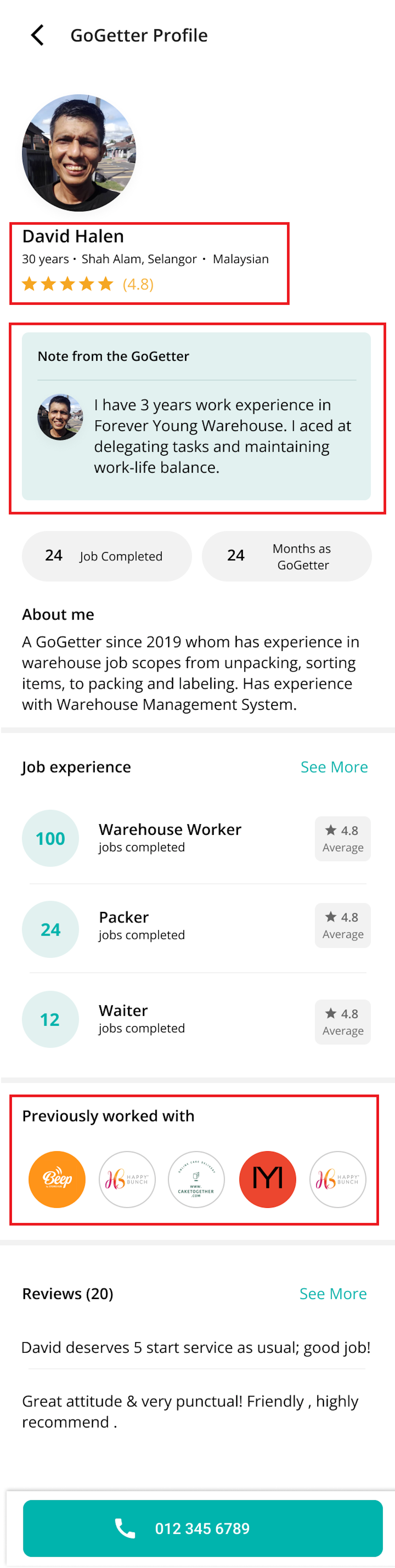 Digitising Performance Review for Part Timers