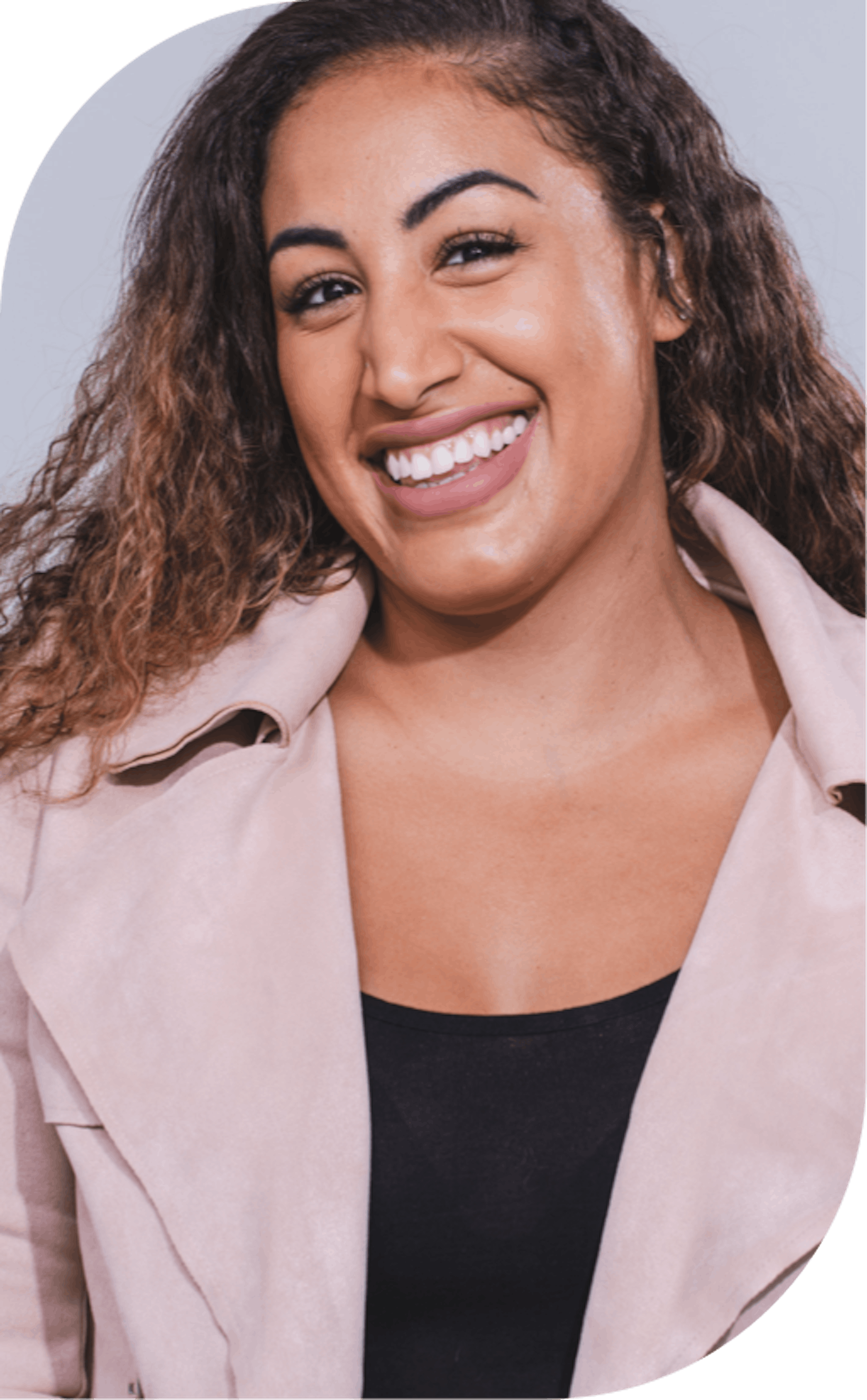 patient after seeing best implant dentist burbank