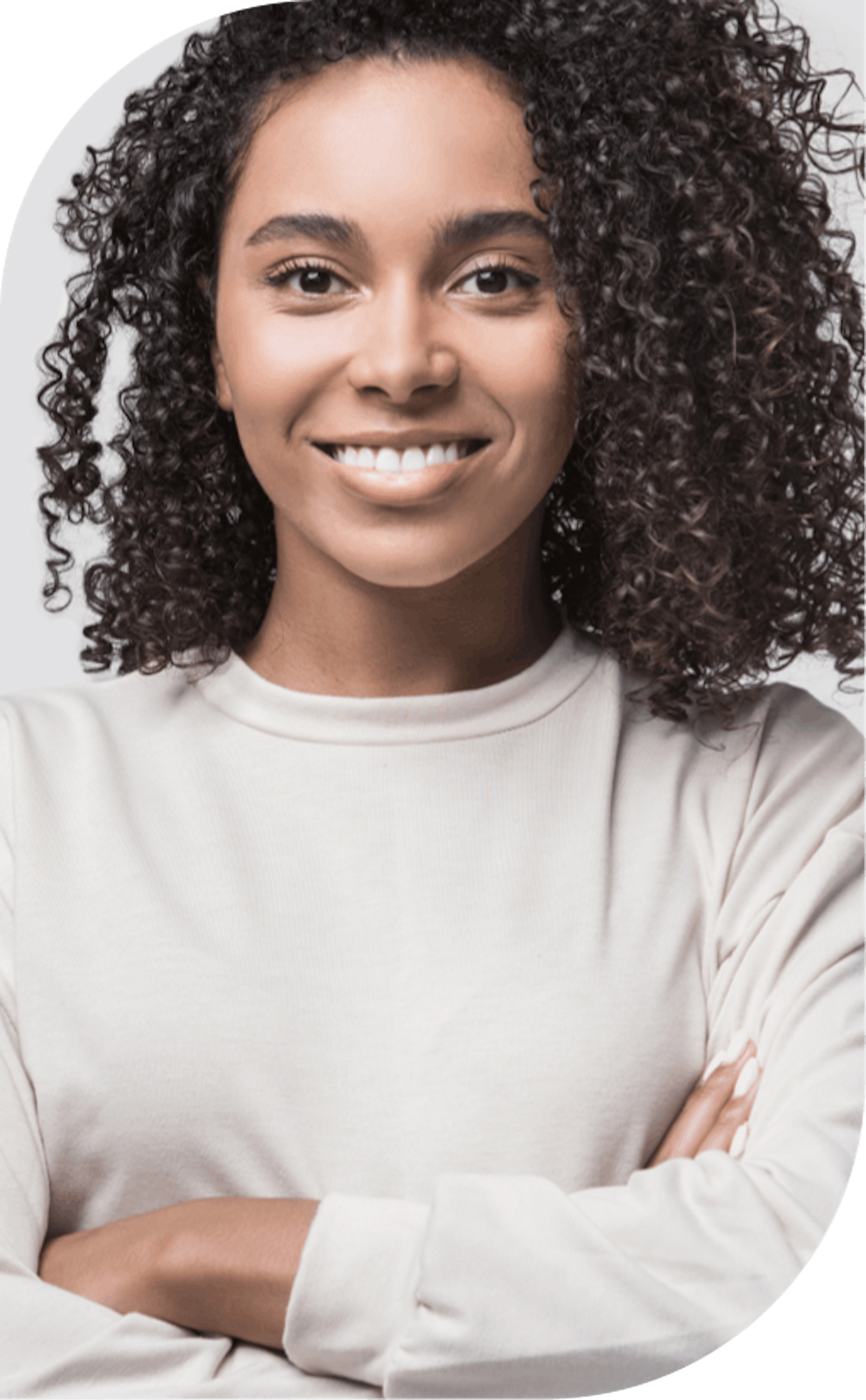 patient after seeing implant dentist burbank