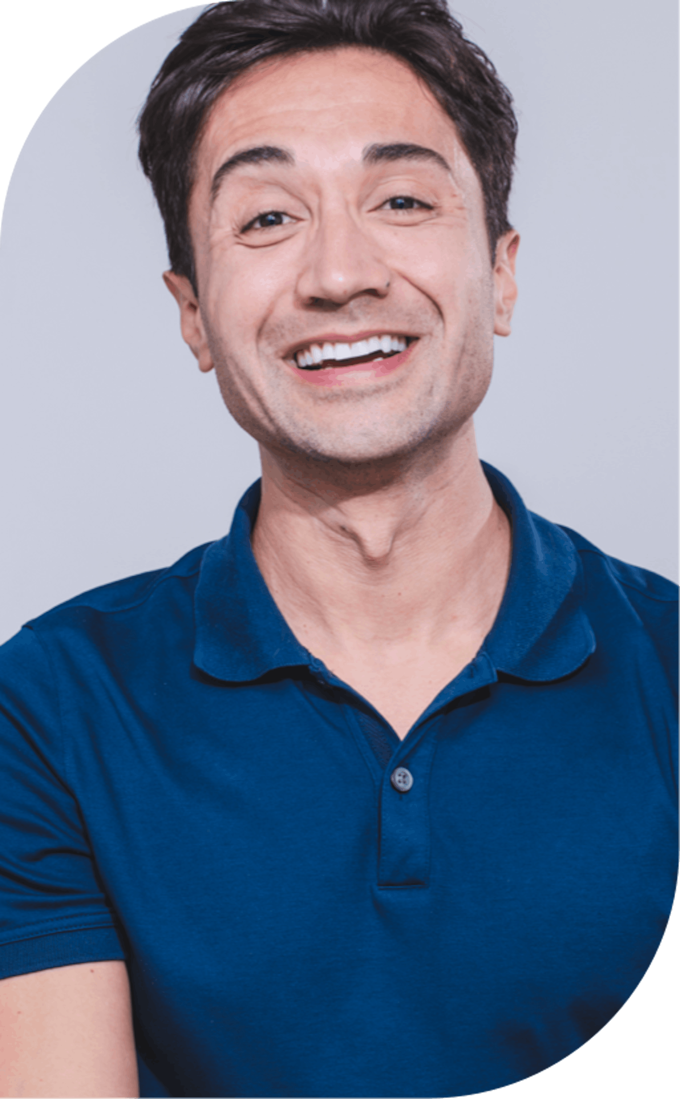 patient after implant dentistry burbank