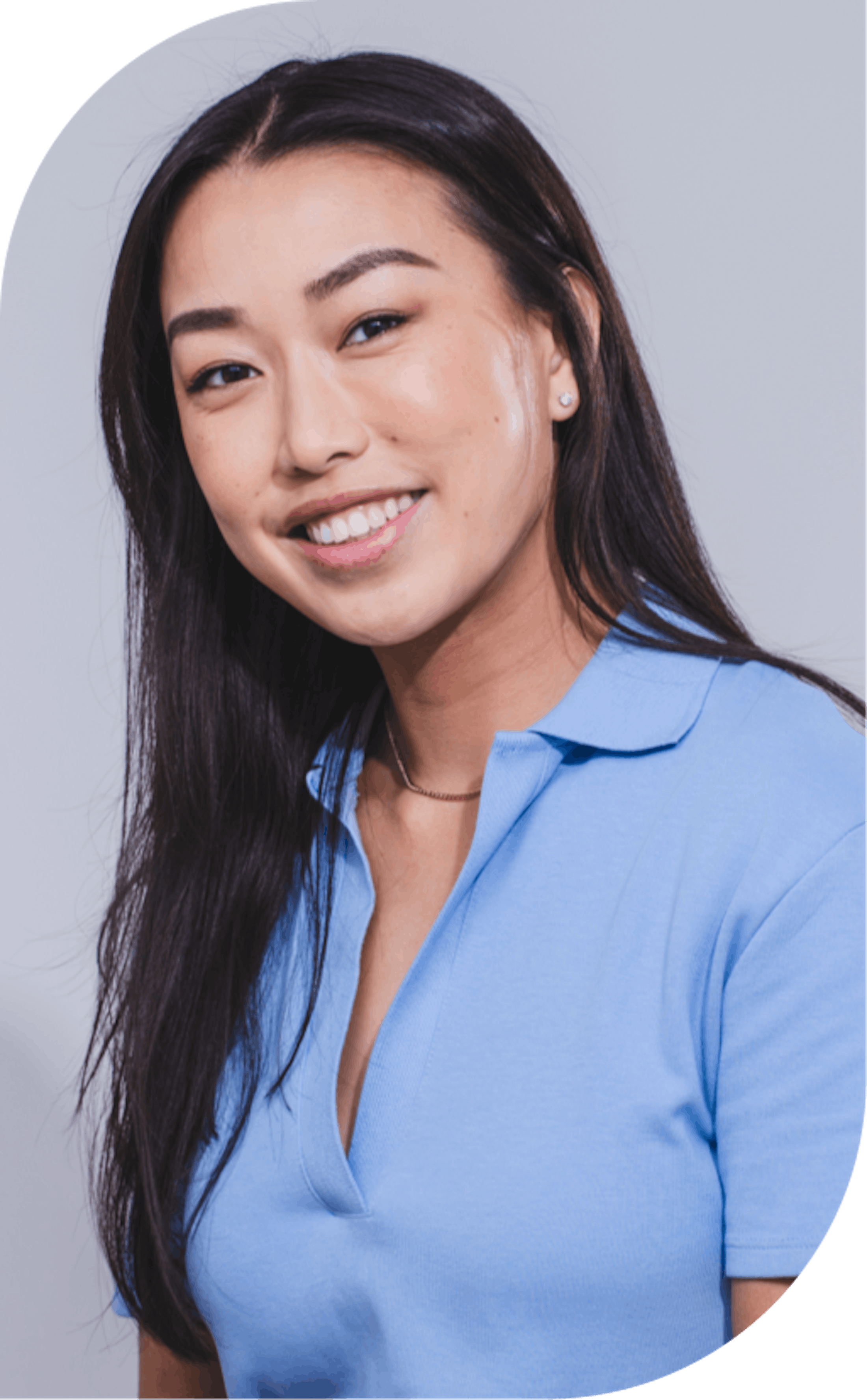 patient after seeing best implant dentist burbank