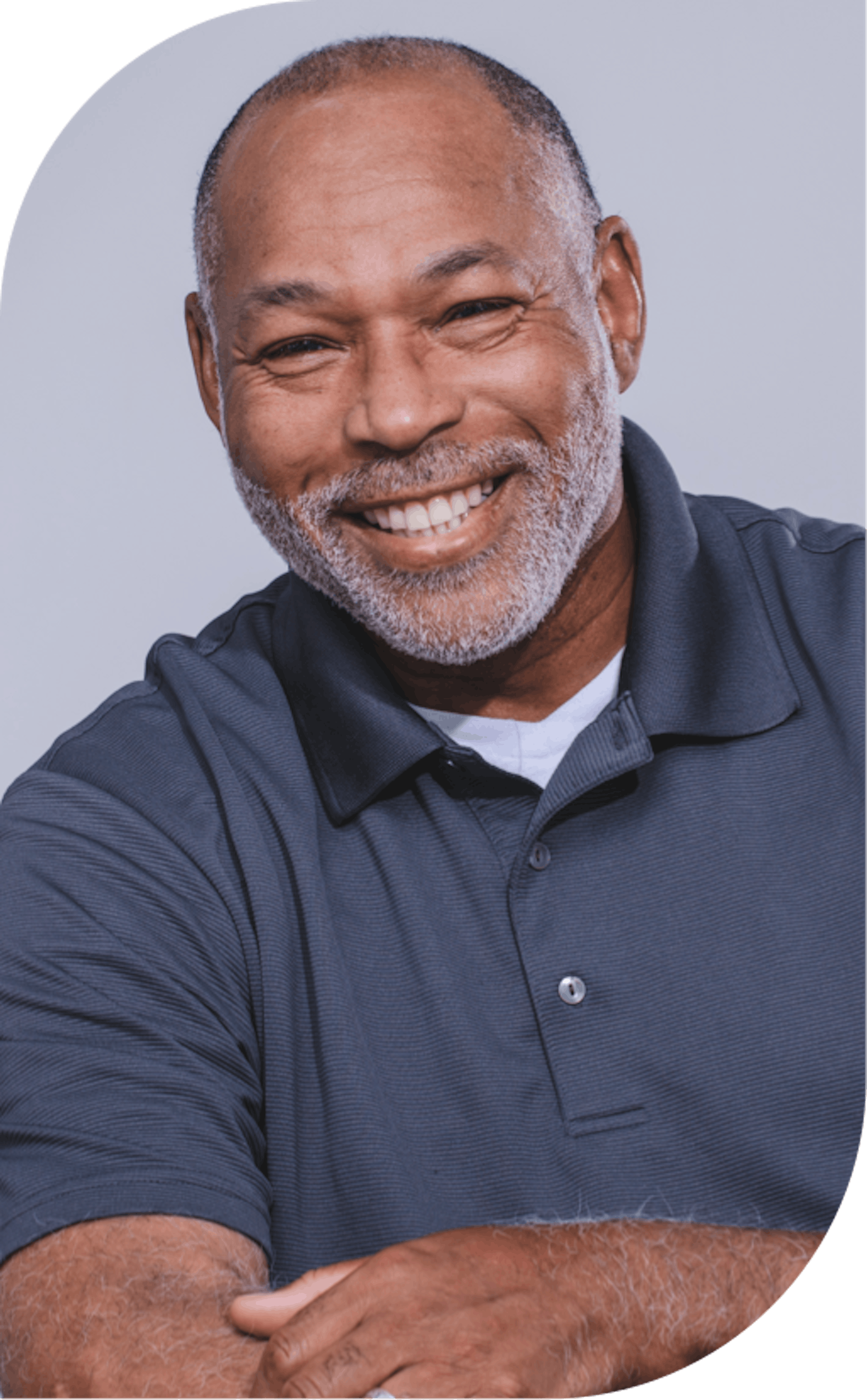 patient after seeing implant dentist burbank